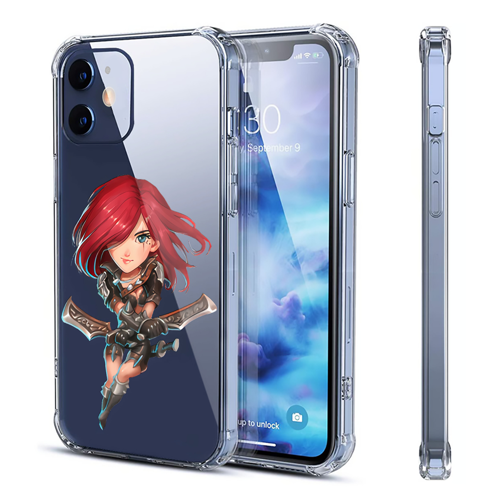 （画像用） リーグ・オブ・レジェンド League of Legends LOL 【iPhone 12シリーズ対応】透明スマホケース（クリアソフトケース）